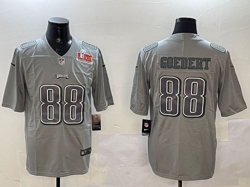 Men Philadelphia Eagles #88 Goedert Grey 2025 Nike Vapor Limited NFL Jersey style 2103->philadelphia eagles->NFL Jersey